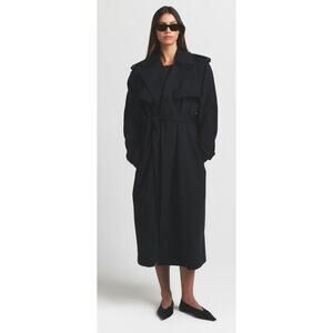 SKIMS  BOYFRIEND FLEECE OVERSIZED TRENCH COAT